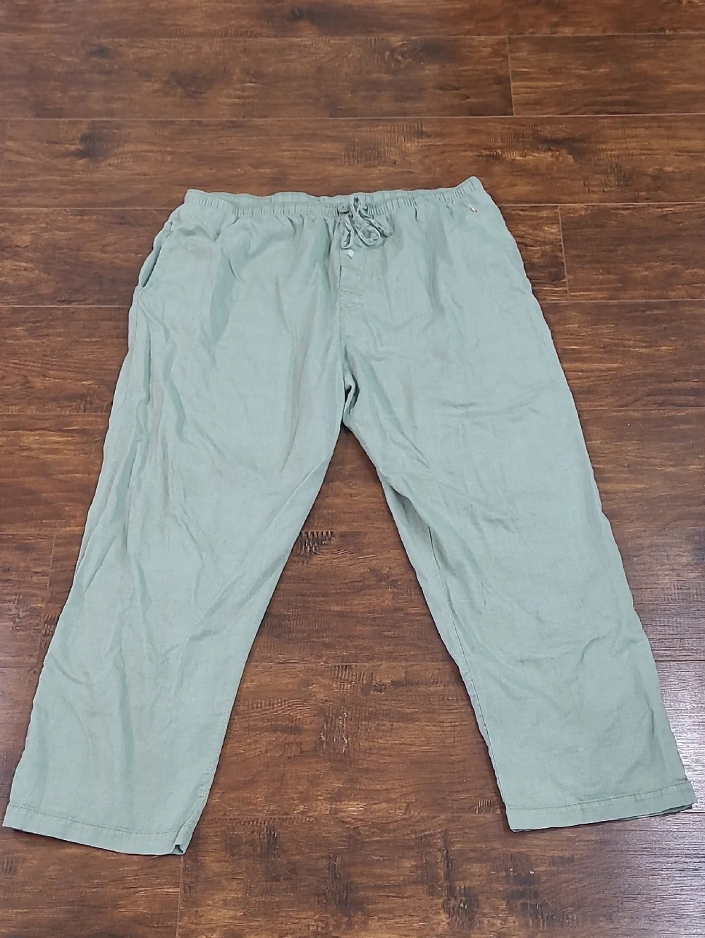 Polo by Ralph Lauren Light Sage Green Drawstring Chinos 100% Cotton Size Large